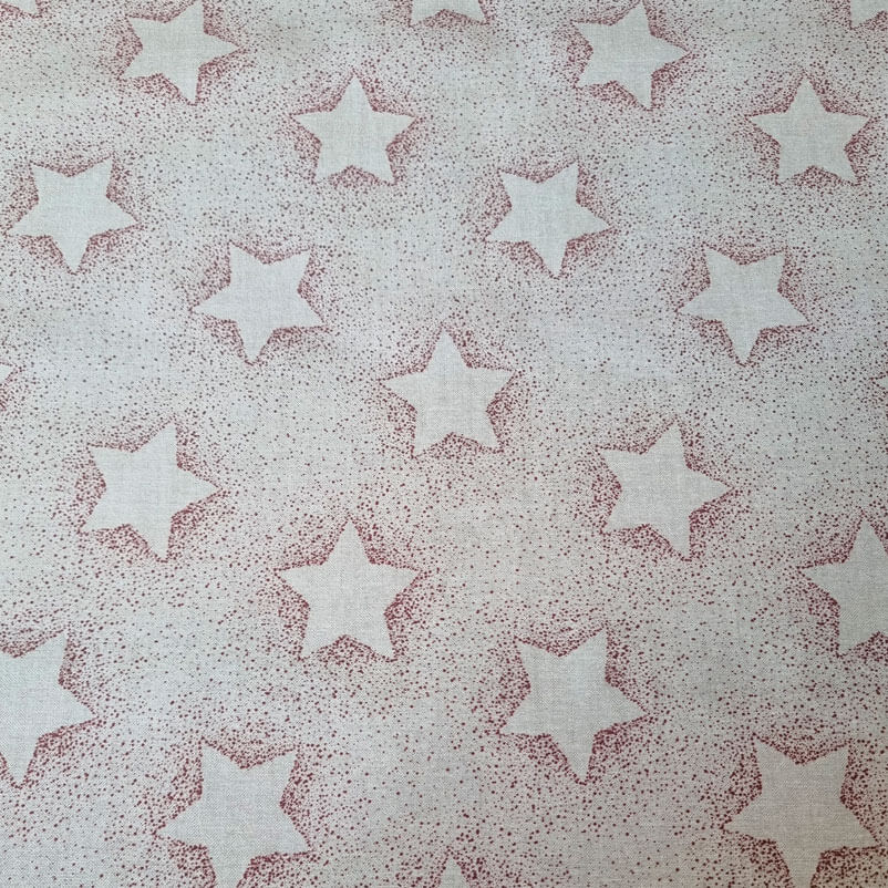 Tela de Mantelería Resinada Antimanchas Estrellas Navideñas (ancho 1,40M) (copia) - Imagen 3