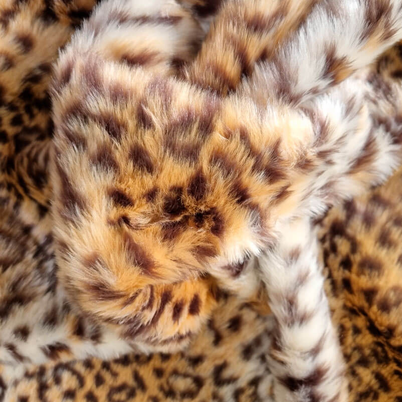 Tela de Pelo Corto Animal Print Guepardo (ancho 1,60M) - Imagen 3