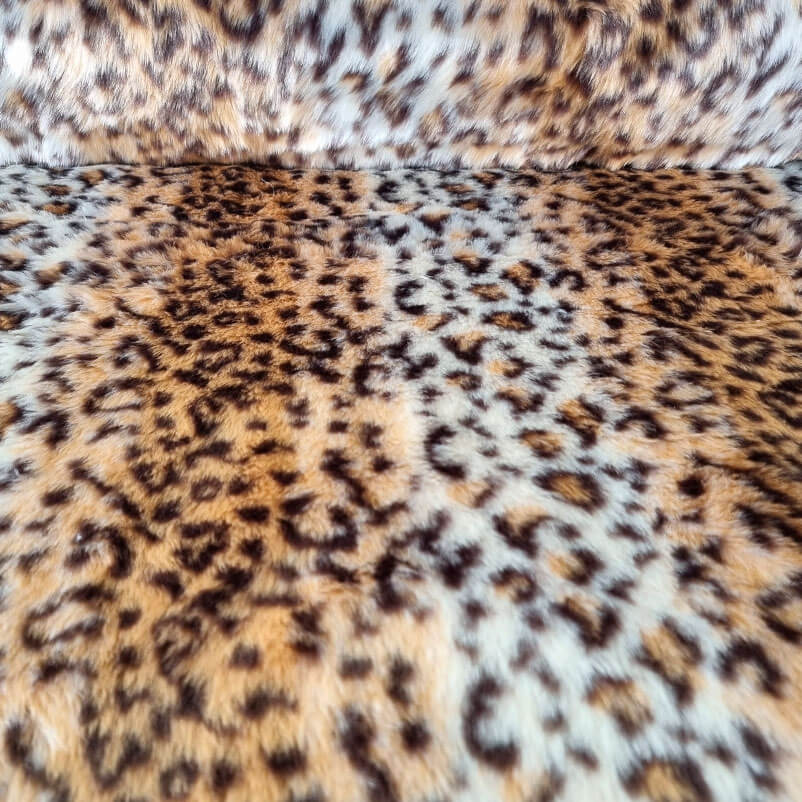 Tela de Pelo Corto Animal Print Guepardo (ancho 1,60M)