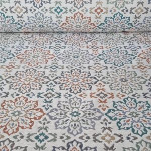 Tela de Gobelino Blanco Roto Mosaico (ancho 2,80M)