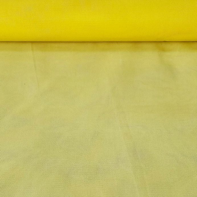 Tela de Tul Tieso Carnaval Amarillo (ancho 1,50M)