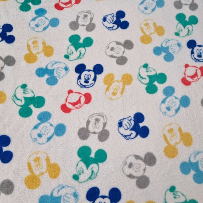 Tela de Coralina Blanca Estampado Mickey Mouse Multicolor (ancho 1,50M) - Imagen 4