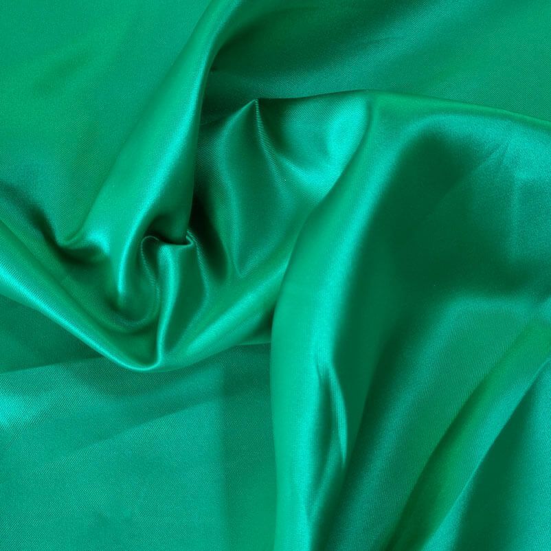 Tela de Raso Carnaval Verde Andalucía (ancho 1,50M) - Imagen 2