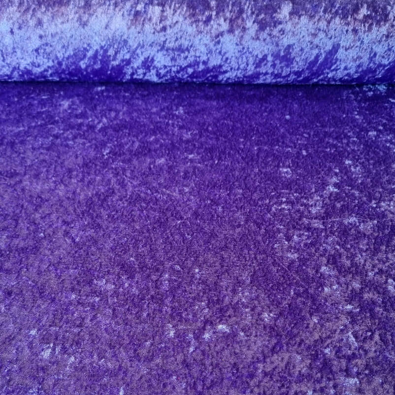 Tela de Terciopelo Martelé Morada (ancho 1,50M)