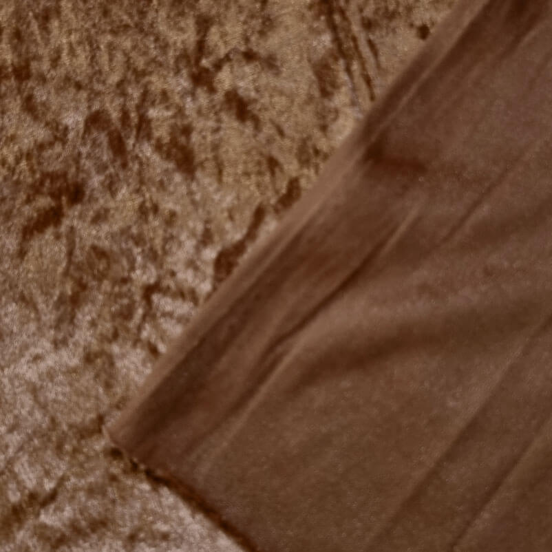 Tela de Terciopelo Martelé Bronce (ancho 1,50M) - Imagen 3