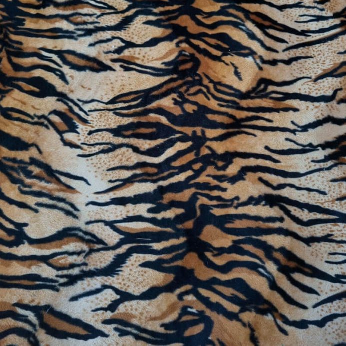 Tela de Piel Sintética Tigre (ancho 1,50M) - Imagen 2
