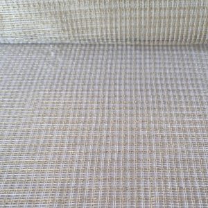 Tela de Malla Crudo y Oro (ancho 1,50M)