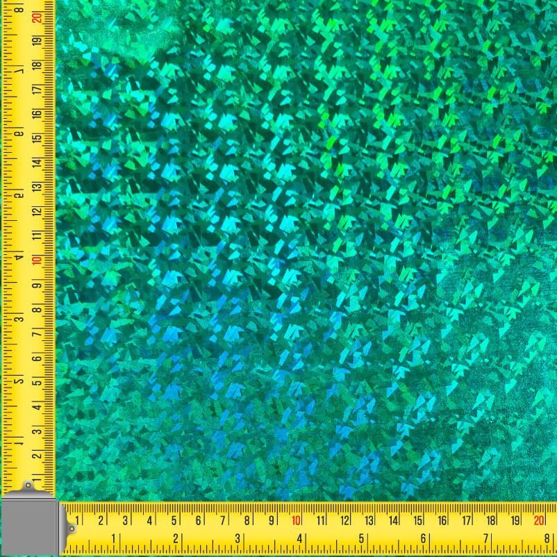 Tela de Punto Lamé Verde efecto Holográfico (ancho 1,50M) - Imagen 3