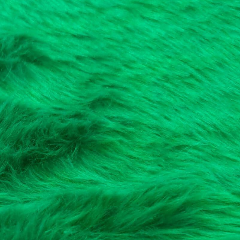 Tela de Pelo Corto Verde (ancho 1,50M) - Imagen 2