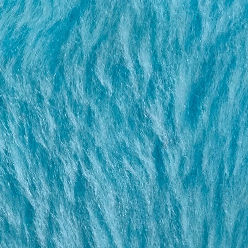 Tela de Pelo Corto Celeste (ancho 1,50M) - Imagen 2