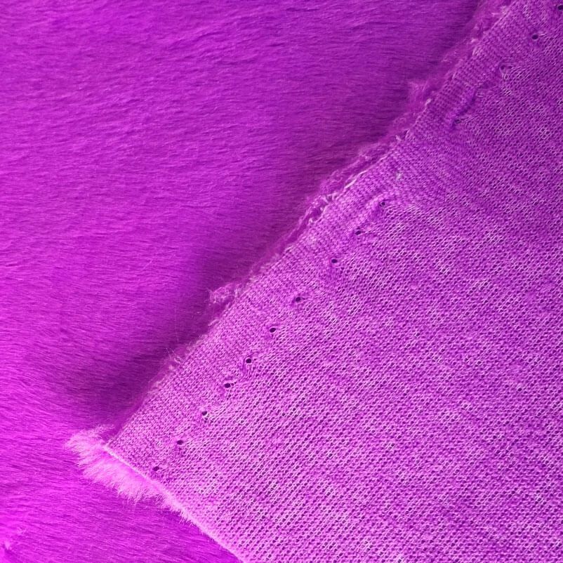 Tela de Pelo Corto Morado (ancho 1,50M) - Imagen 3