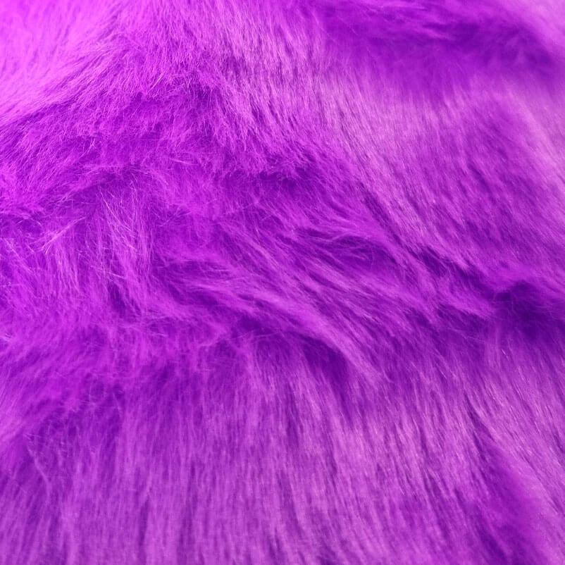 Tela de Pelo Corto Morado (ancho 1,50M) - Imagen 2