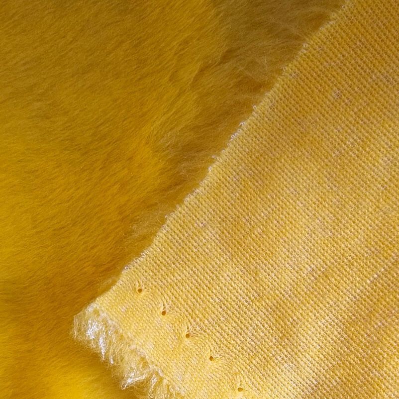 Tela de Pelo Corto Amarillo (ancho 1,50M) - Imagen 3