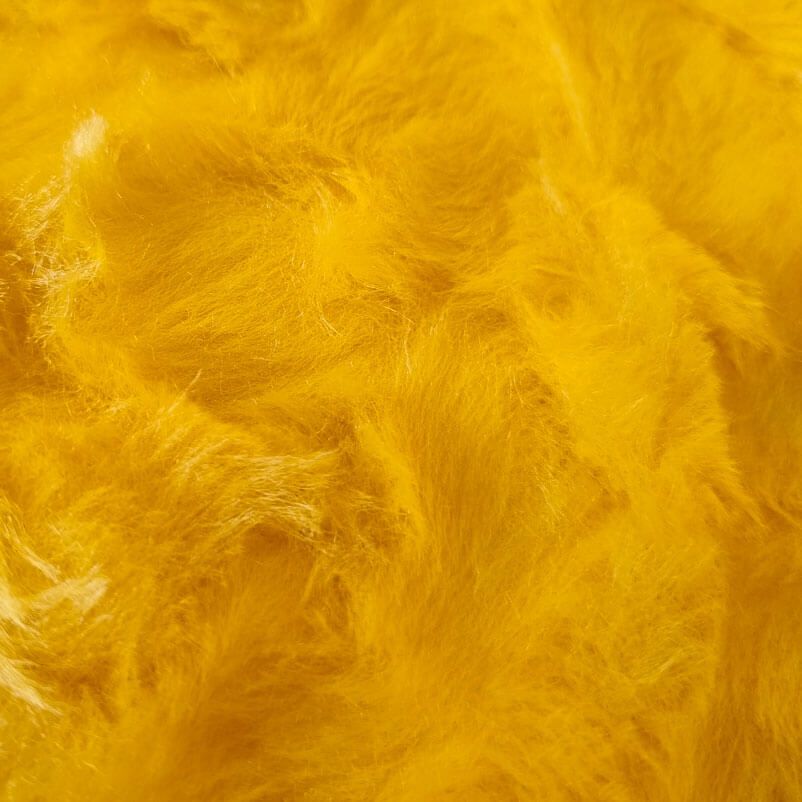 Tela de Pelo Corto Amarillo (ancho 1,50M) - Imagen 2
