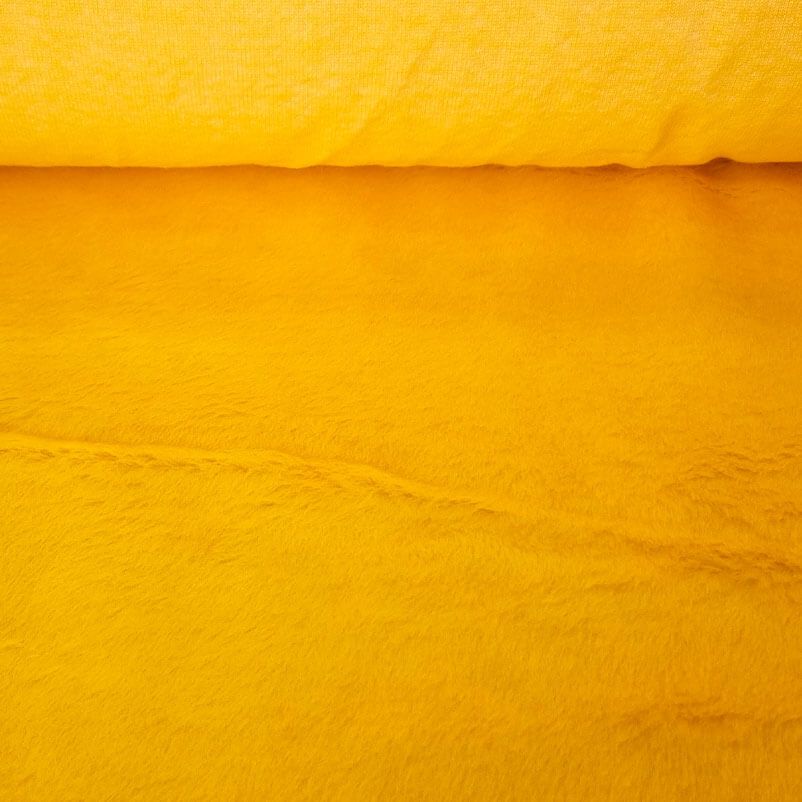 Tela de Pelo Corto Amarillo (ancho 1,50M)