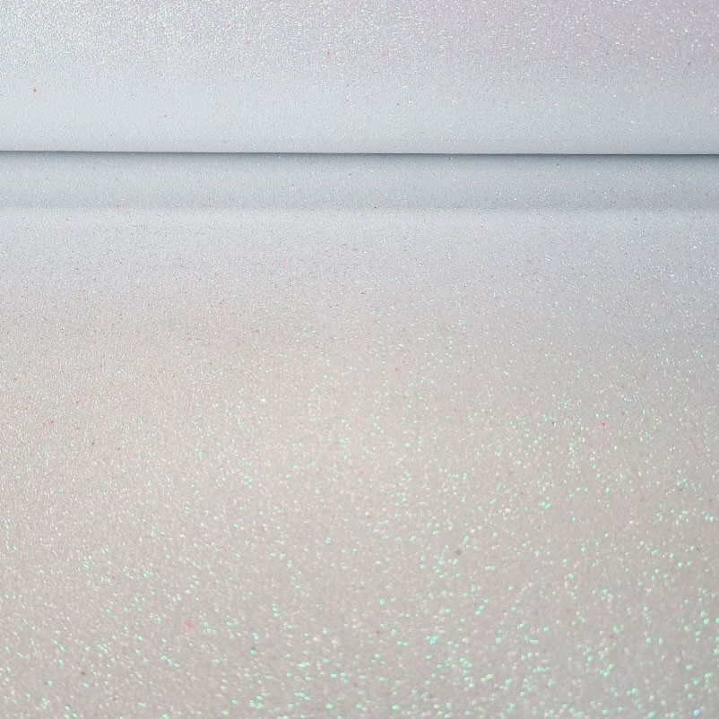 Goma Eva Blanca Glitter / Purpurina (ancho 0,90M)