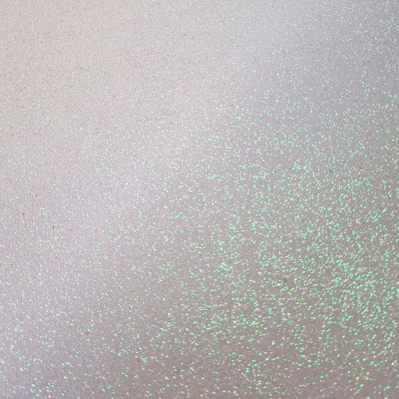 Goma Eva Blanca Glitter / Purpurina (ancho 0,90M) - Imagen 2