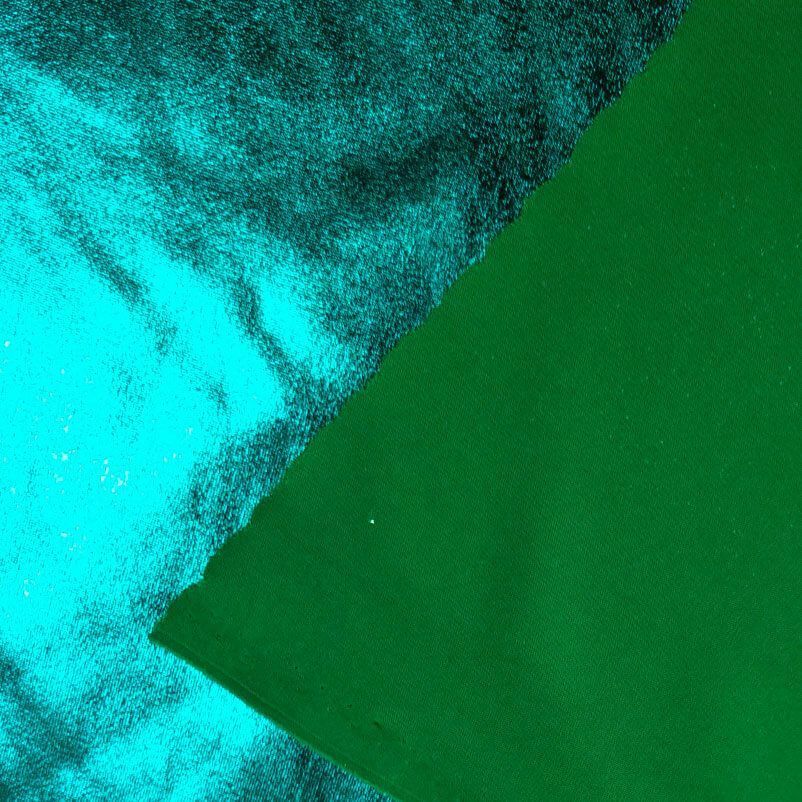 Tela de Lycra Laminada Verde (ancho 1,50M) - Imagen 3