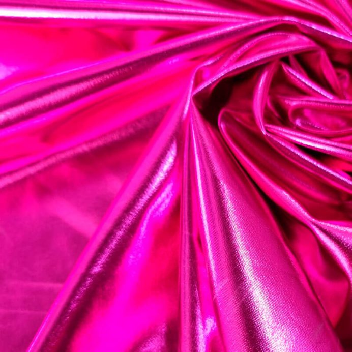 Tela de Lycra Laminada Fucsia (ancho 1,50M) - Imagen 2