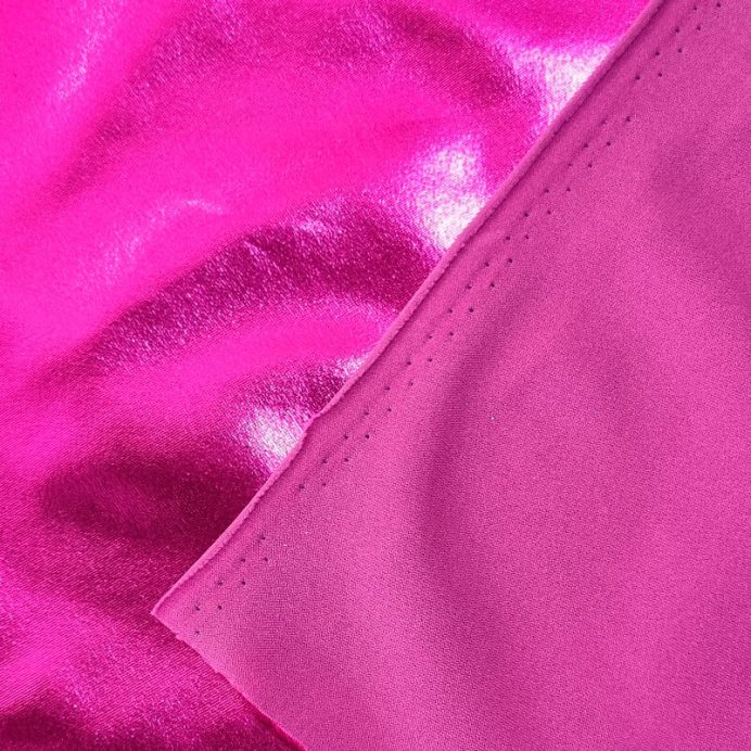 Tela de Lycra Laminada Fucsia (ancho 1,50M) - Imagen 3