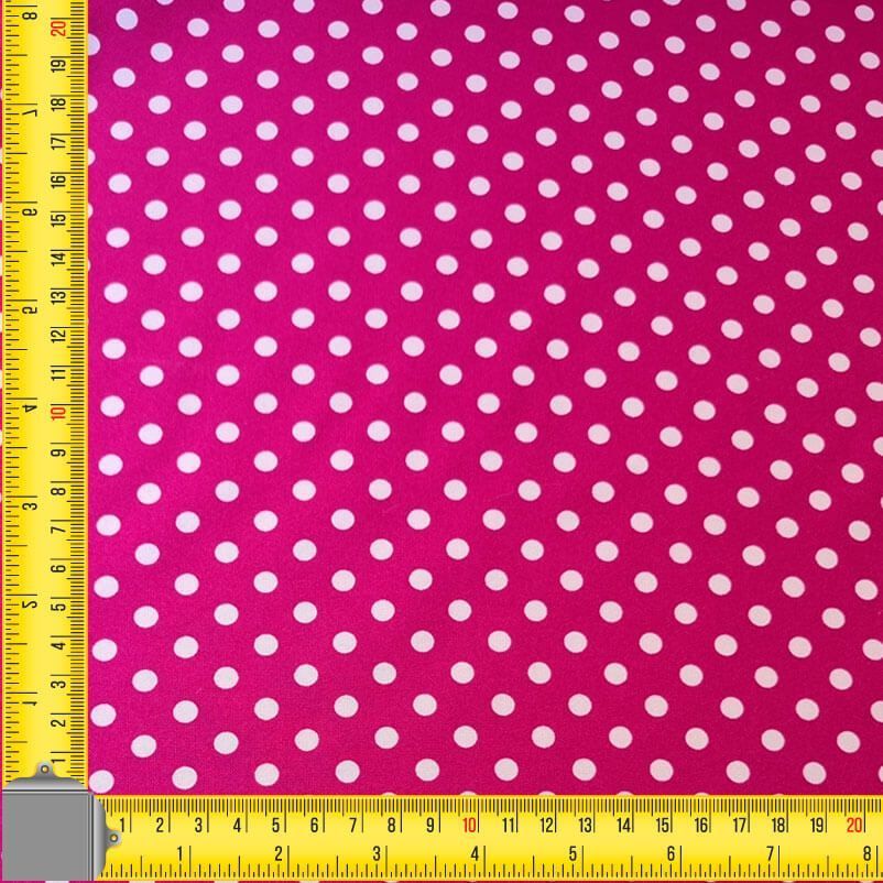 Tela de Stretch Buganvilla Lunar Blanco (ancho 1,50M) - Imagen 3