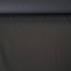 Tela de Popelín Elástico Negra (ancho 1,50M)
