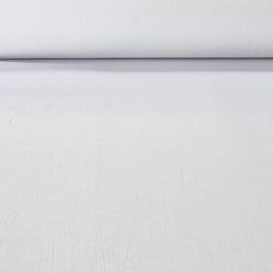 Tela de Popelín Elástico Blanco Óptico (ancho 1,50M)