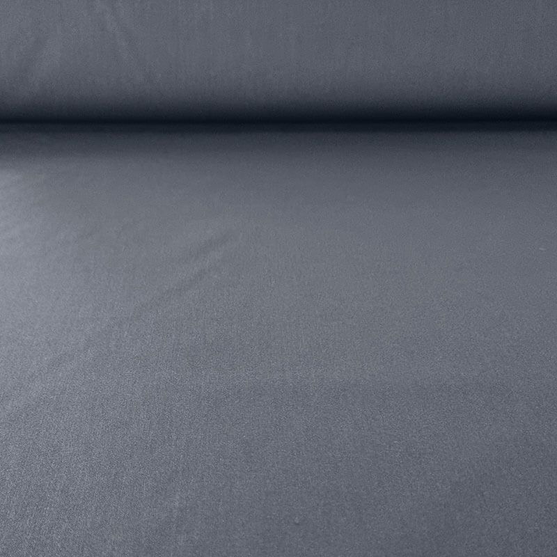 Tela de Popelín Gris Medio (ancho 1,60M)