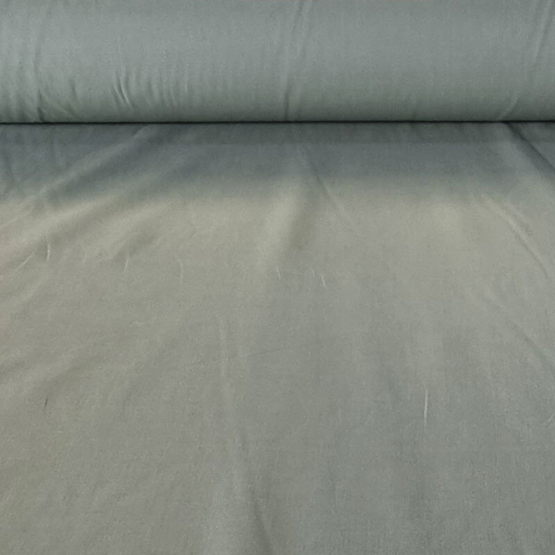 Tela de Popelín Verde Seco (ancho 1,60M)