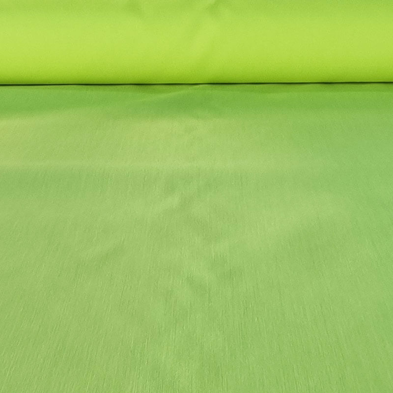 Tela de Popelín Verde Flúor (ancho 1,60M)
