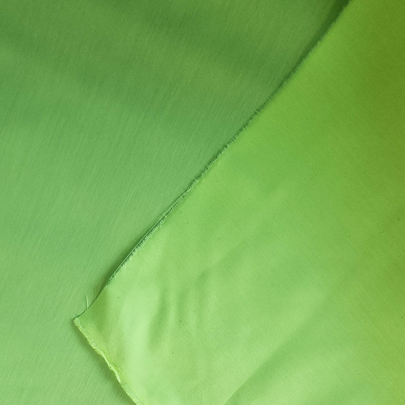 Tela de Popelín Verde Flúor (ancho 1,60M) - Imagen 3