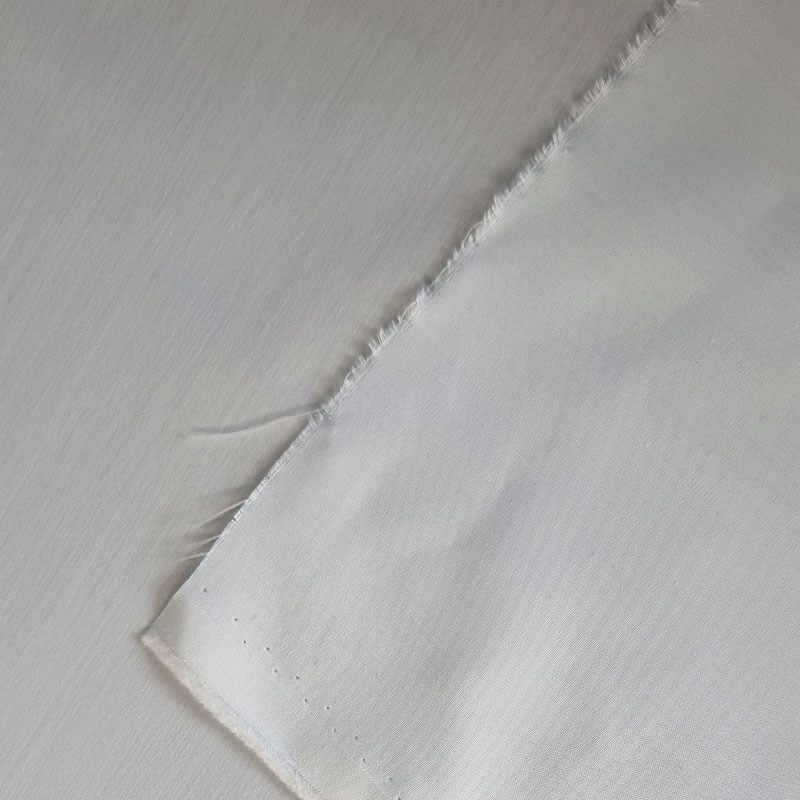 Tela de Popelín Blanca (ancho 1,60M) - Imagen 3