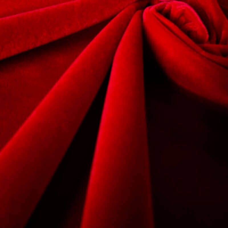 Tela de Terciopelo Rubí 707 (ancho 2,80M) - Imagen 2