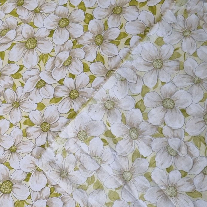 Tela de Popelín 100% Algodón Flores Hawaianas (ancho 1,50M) - Imagen 3