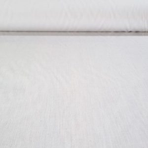 Tela Blanca de Popelín 100% Algodón (ancho 1,50M)