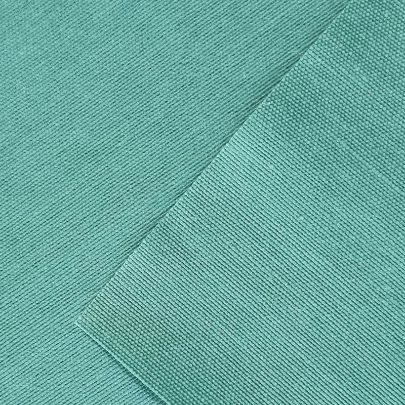 Tela de Mantelería Resinada Antimanchas Verde Agua (ancho 1,40M) - Imagen 2