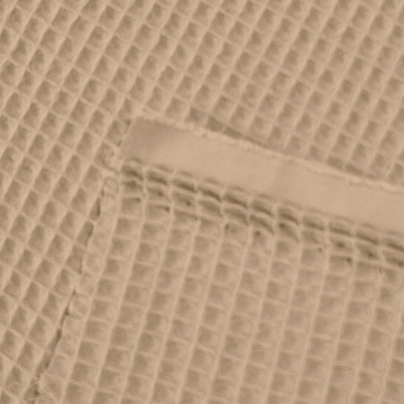 Tela de Piqué Waffle Turrón (ancho 1,50M) - Imagen 2