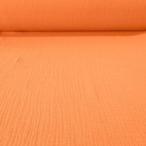 Tela de Doble Gasa Bambula Mandarina (ancho 1,30M)