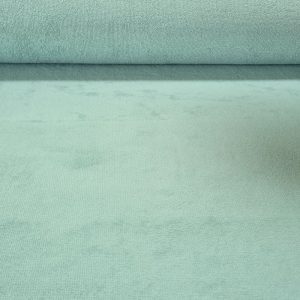 Tela de Rizo de Toalla Bambú Verde Agua (ancho 1,45M)