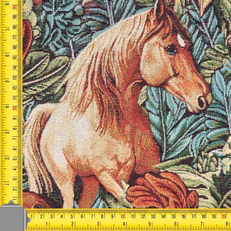 Tela de Gobelino Caballos (ancho 2,80M) - Imagen 3