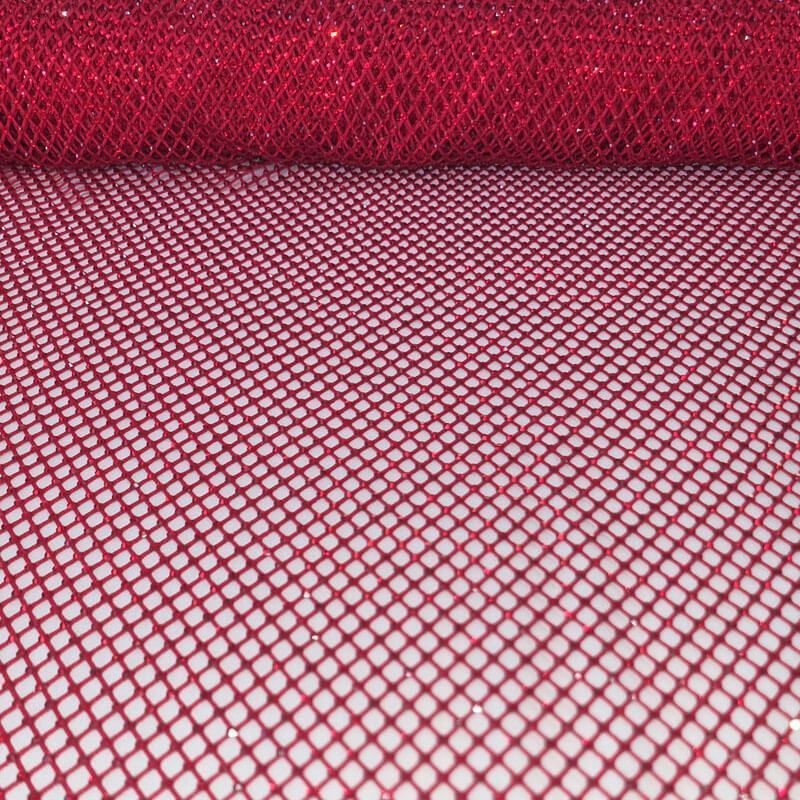 Red de Pedrería Roja (ancho 1,50M)