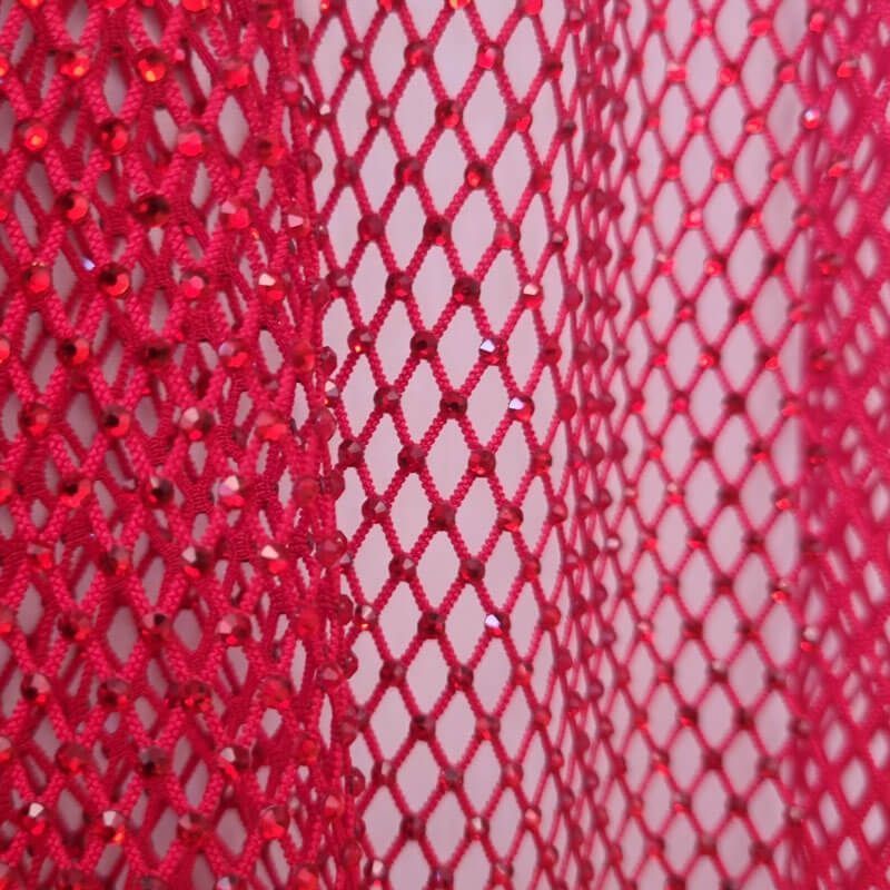 Red de Pedrería Roja (ancho 1,50M) - Imagen 2