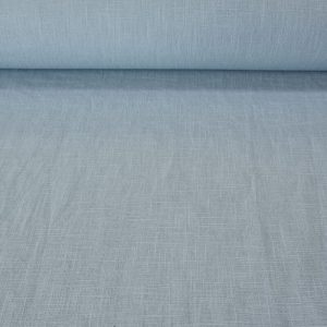 Tela de Lino Natural Celeste (ancho 1,40M)