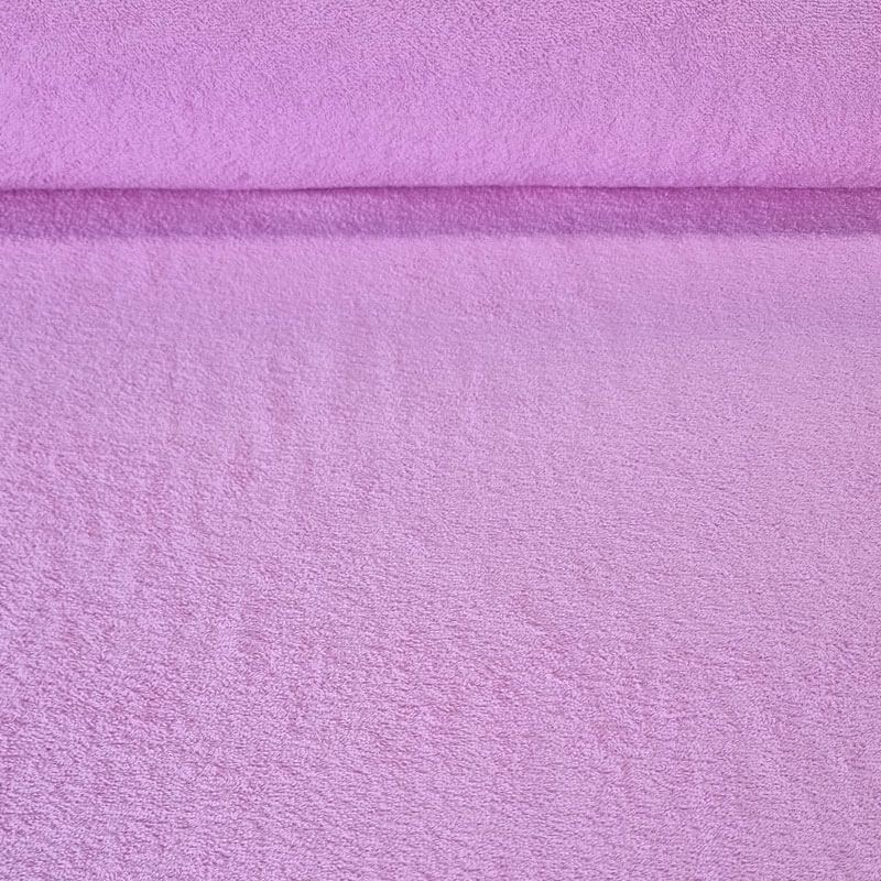 Tela de Rizo de Toalla Rosa Orillos Terminados (ancho 1,45M)