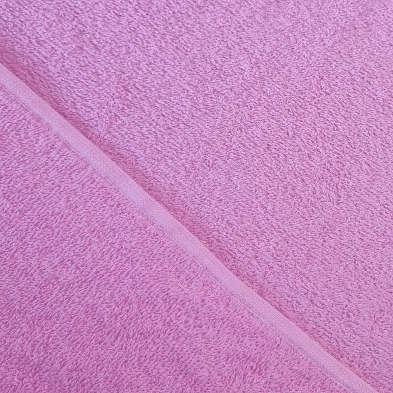 Tela de Rizo de Toalla Rosa Orillos Terminados (ancho 1,45M) - Imagen 2