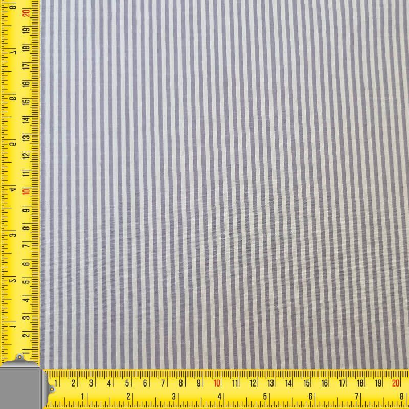 Tela de Vichy Rayas 3mm Malva (ancho 1,60M) - Imagen 4