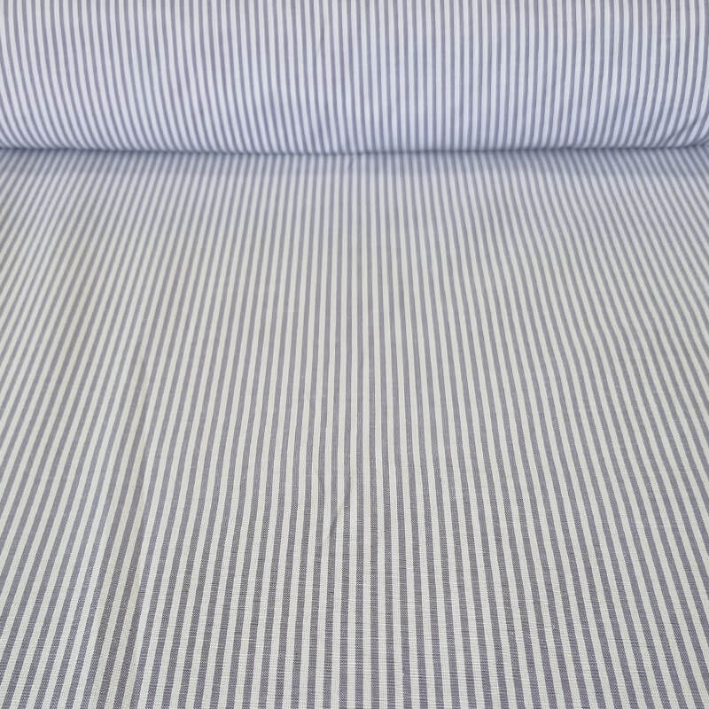 Tela de Vichy Rayas 3mm Malva (ancho 1,60M)
