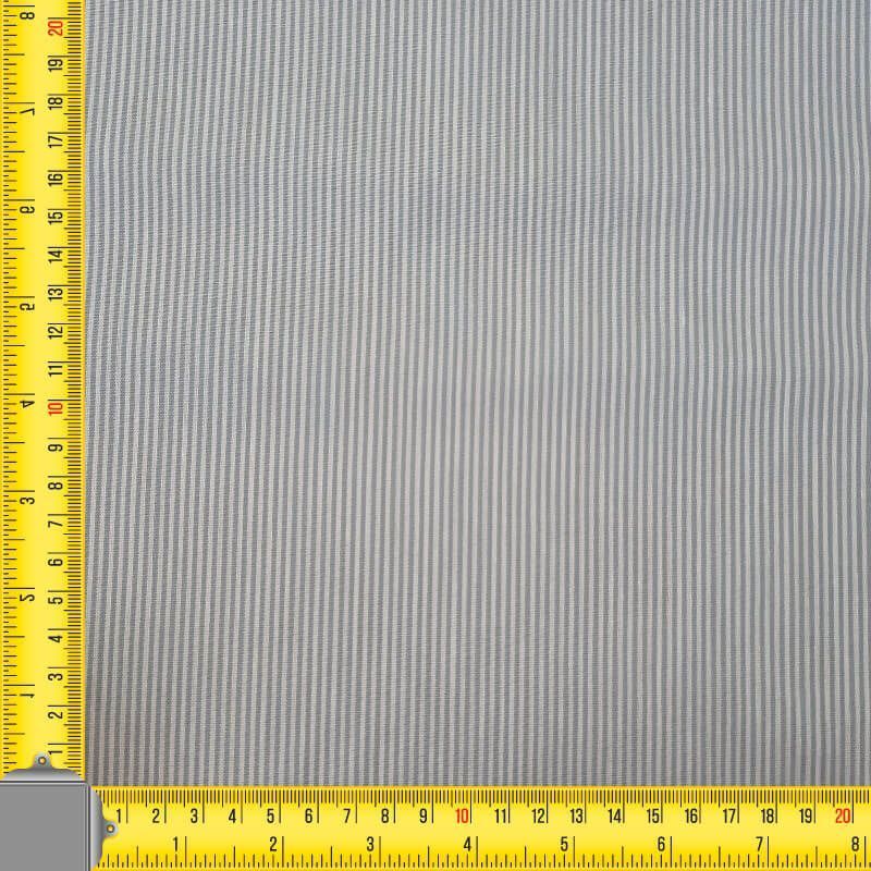 Tela de Vichy Rayas 1mm Celeste (ancho 1,60M) - Imagen 3