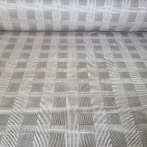 Tela de Terciopelo Cuadros Príncipe de Gales Camel (ancho 1,50M)