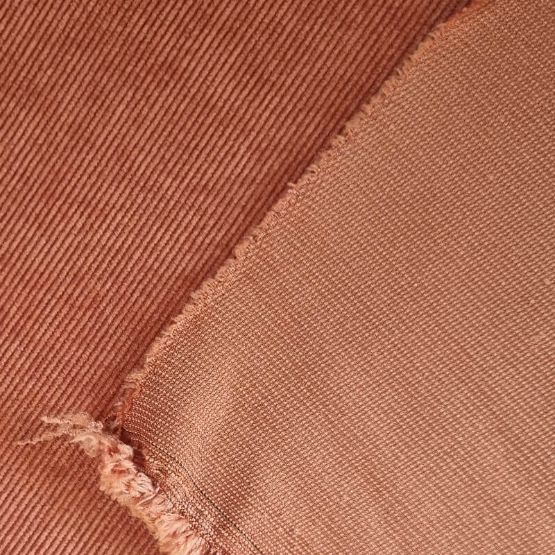 Tela de Micropana Naranja Quemada (ancho 1,50M) - Imagen 4